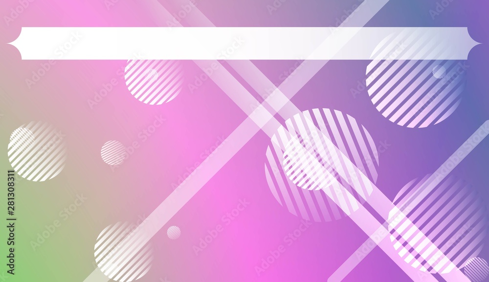 Background with Lines, Circle. For Your Design Ad, Banner, Cover Page. Vector Illustration with Color Gradient. Background with Lines, Circle. For Your Design Ad, Banner, Cover Page. Vector Illustration with Color Gradient.