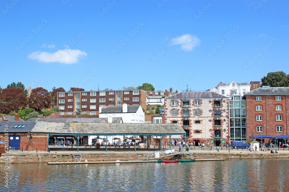 Exeter Quay by the River Exe, Devon