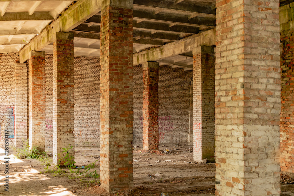 Empty,abandoned military warehouse Empty,abandoned military warehouse