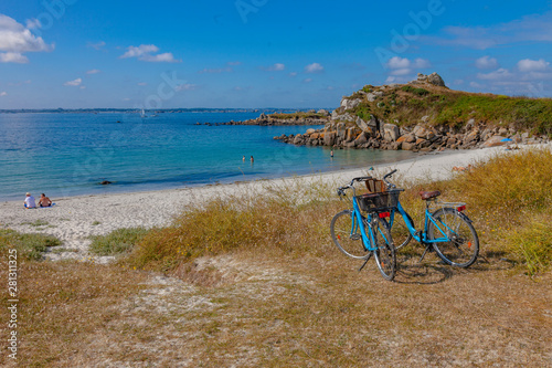 Bicyclettes sur l'île de Batz