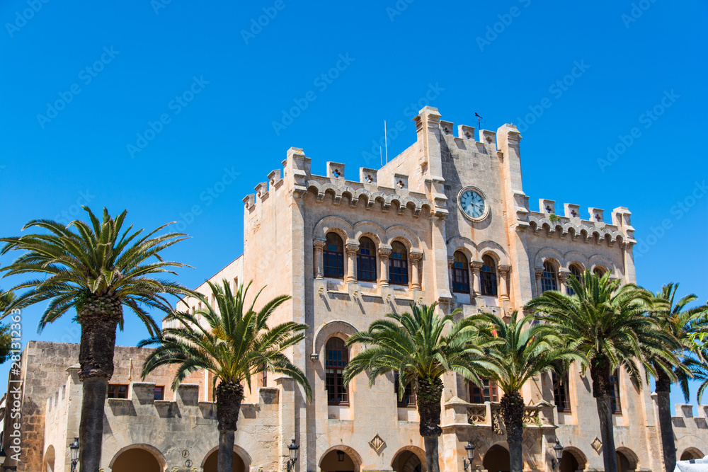 The town hall of Ciutadella de Menorca