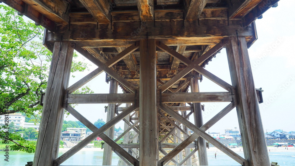 Obraz premium 岩国錦帯橋４