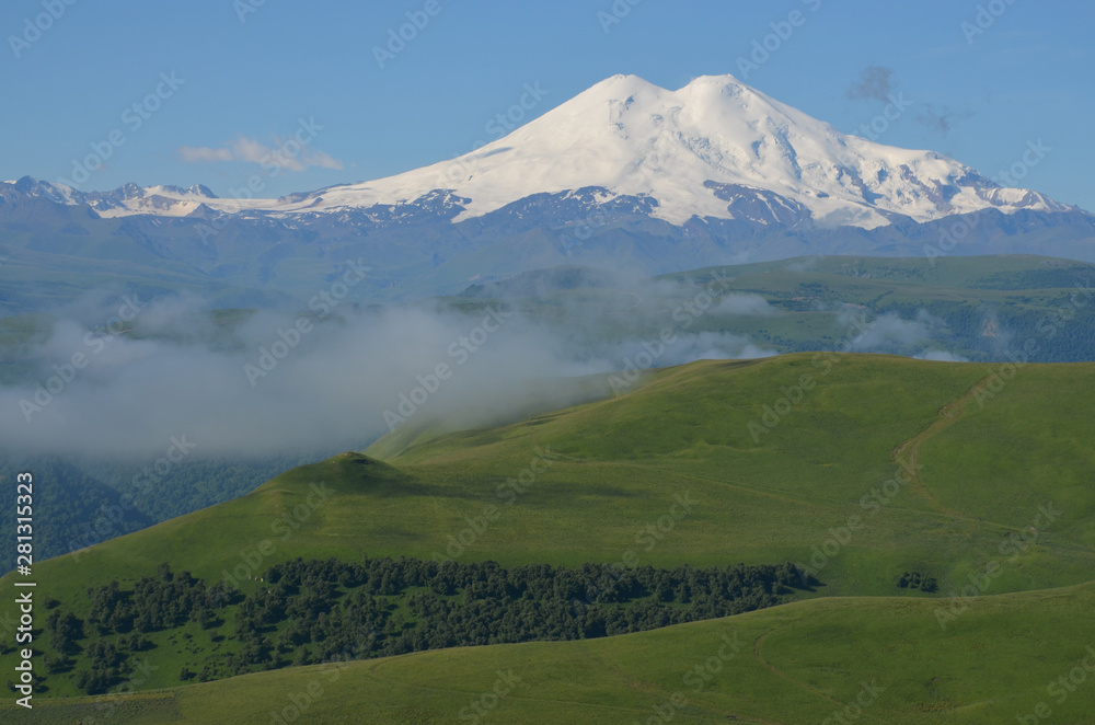 Elbrus above the clouds