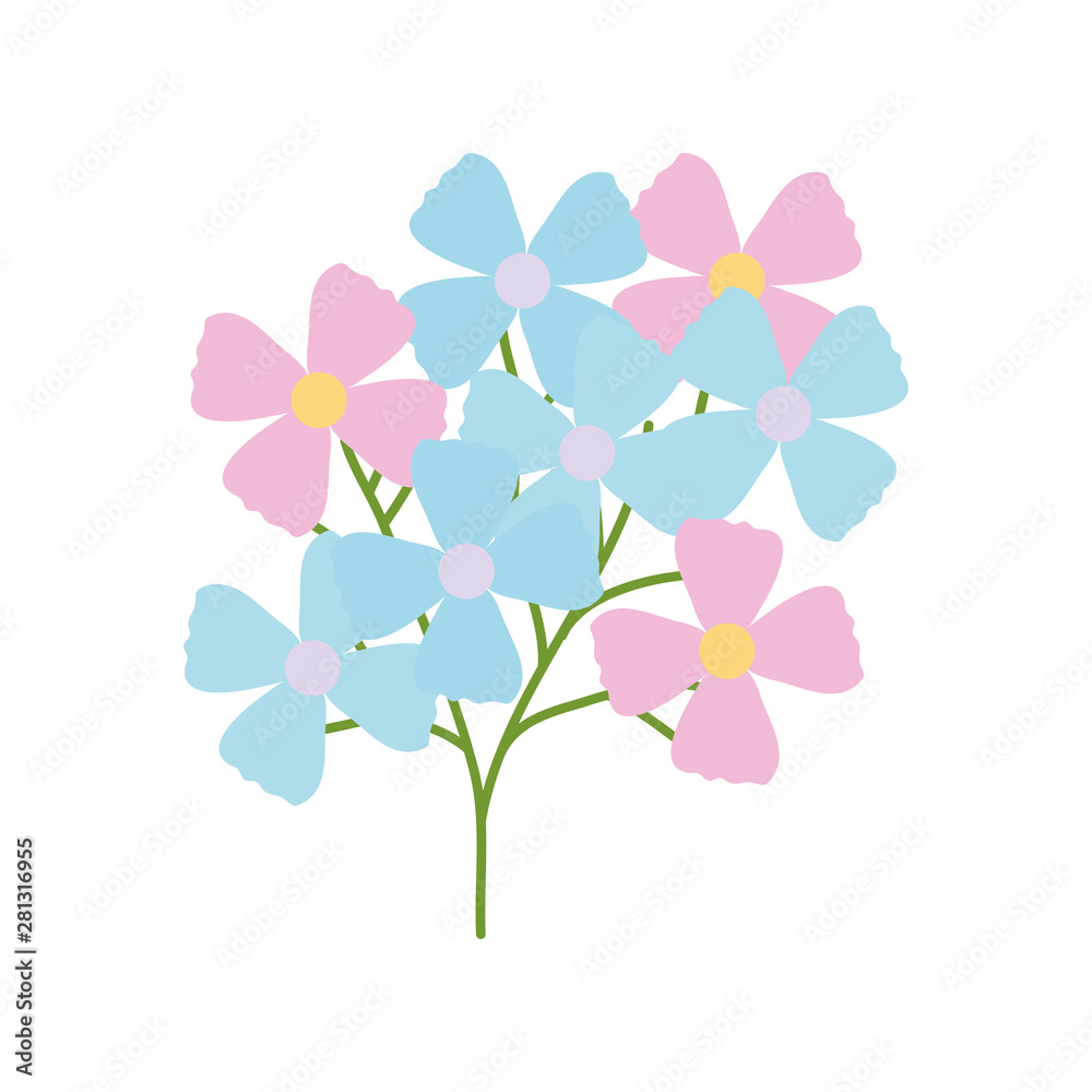 flowers garden plant decorative icon