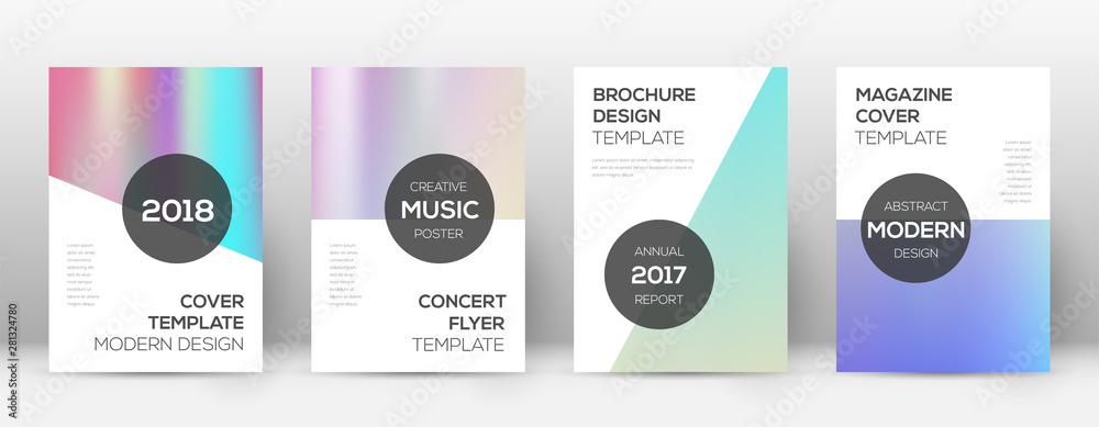 Flyer layout. Modern creative template for Brochur