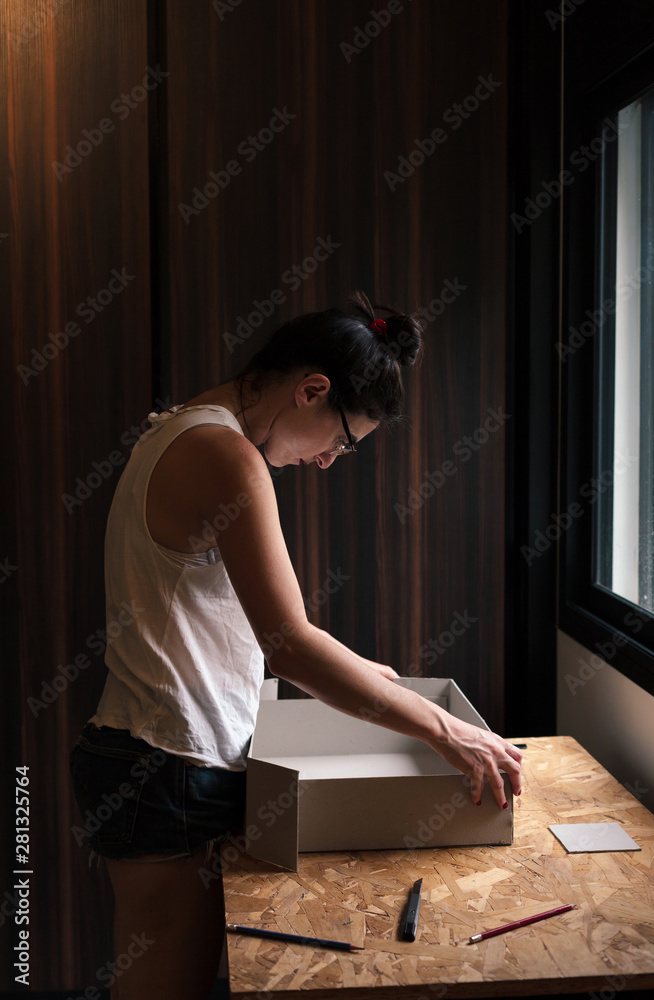 Making Mold for Concrete Table