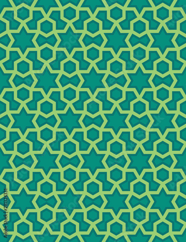 Abstract pattern in Arabian style