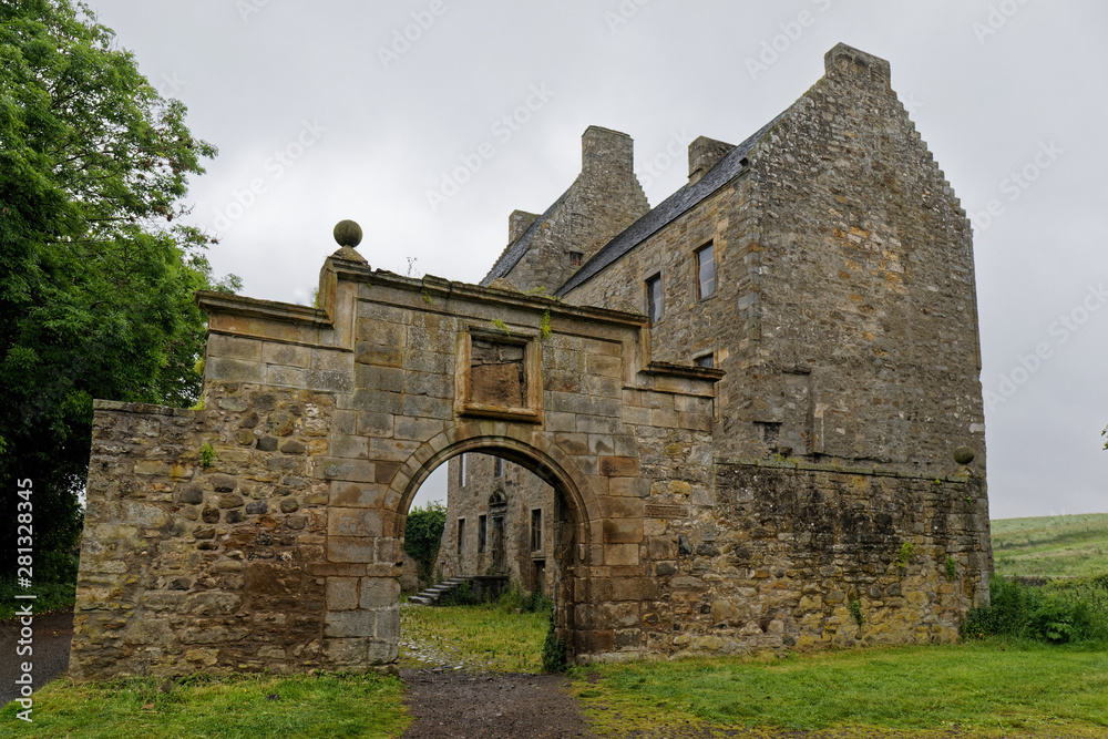 Midhope Castle (Lallybroch) - Near Edinburgh, Scotland, UK Midhope Castle (Lallybroch) - Near Edinburgh, Scotland, UK