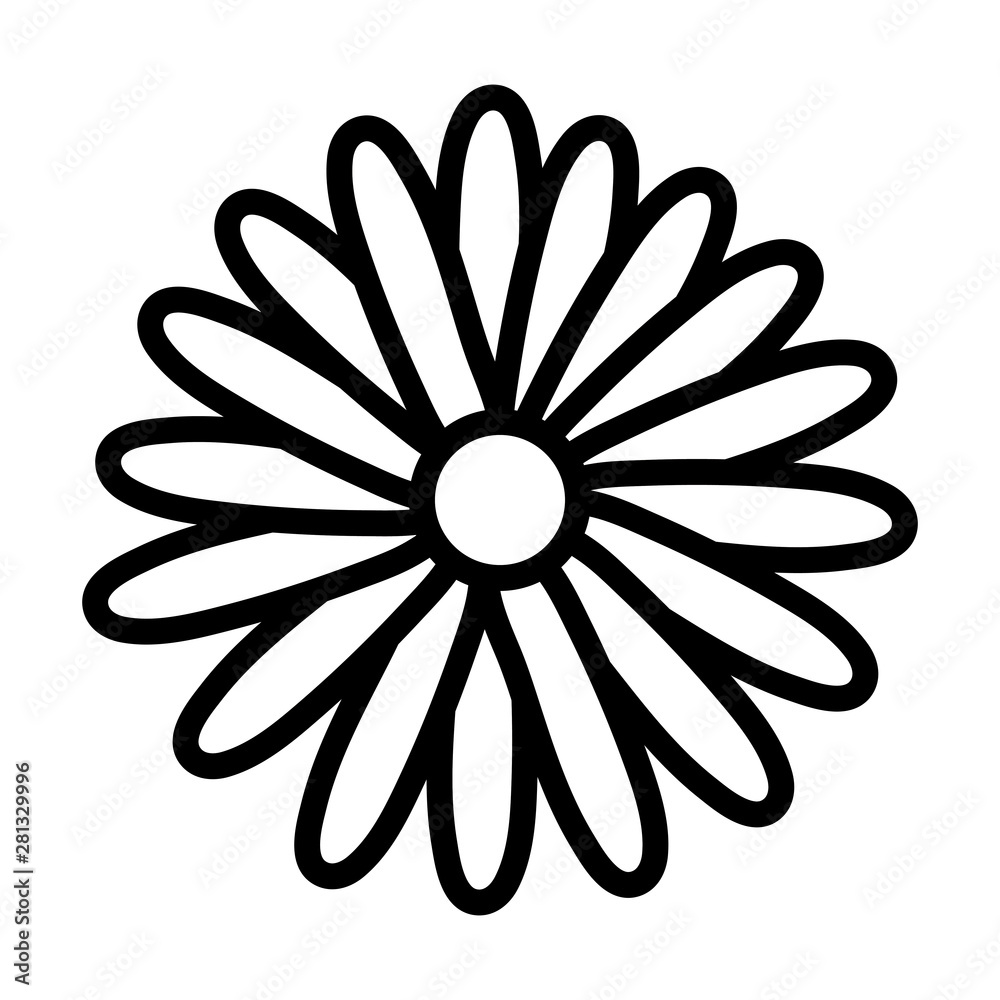 cute flower garden plant decorative icon cute flower garden plant decorative icon
