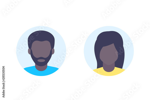 Avatars, default photo placeholder, profile pictures