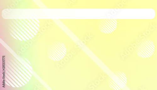 Blur Pastel ColorGradient Background with Line, Circle. For Your Graphic Wallpaper, Cover Book, Banner. Vector Illustration.