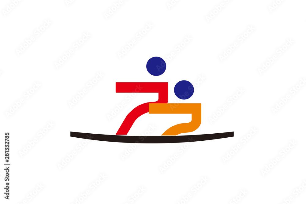 Surfing sports logo graphics
