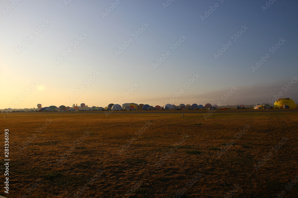 Fototapeta premium montgolfières