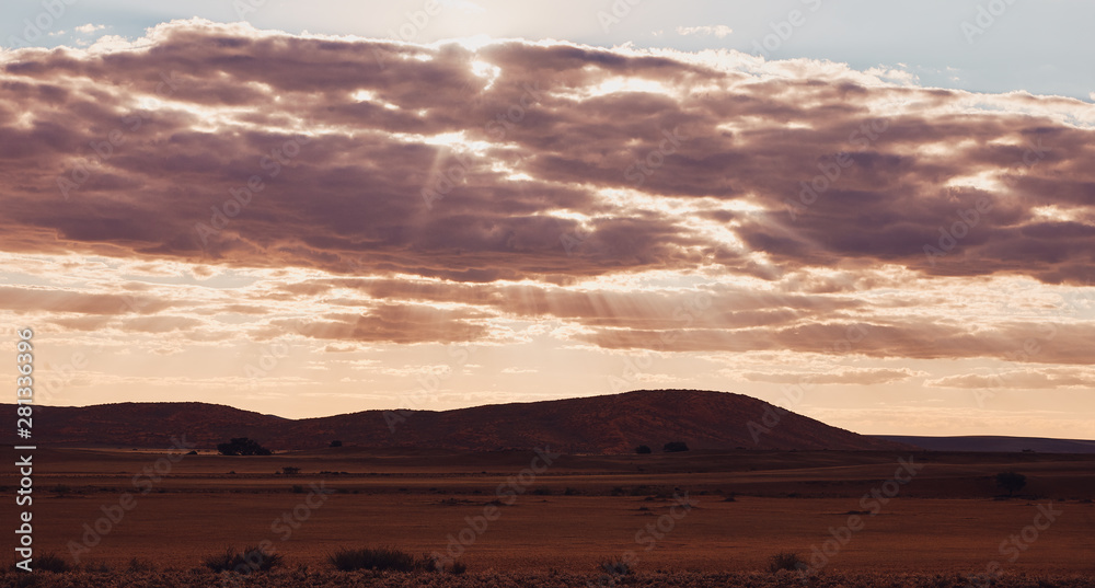 Beautiful landscape of Namibia