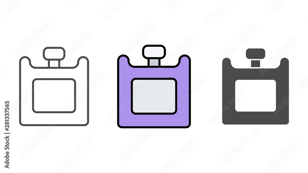 Perfume vector icon sign symbol Perfume vector icon sign symbol
