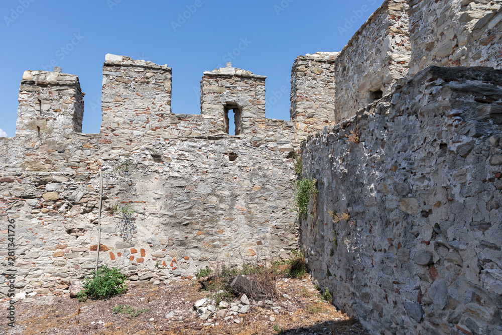 Fortress in city of Kavala, Greece
