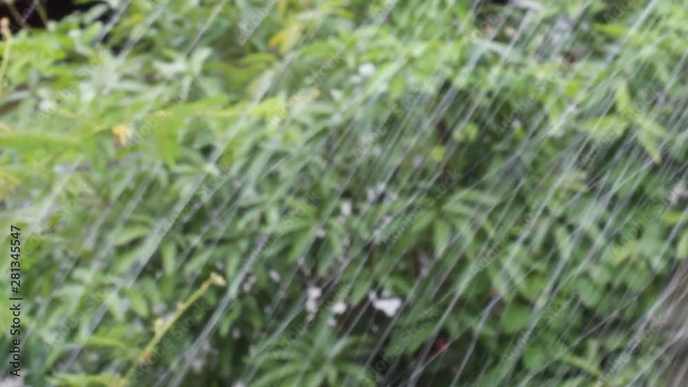 Blurred background surface and rain bokeh Blurred background surface and rain bokeh