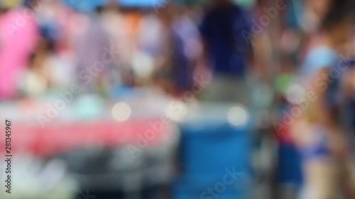 Wallpaper Mural Background surface, blurred and pedestrian bokeh Torontodigital.ca