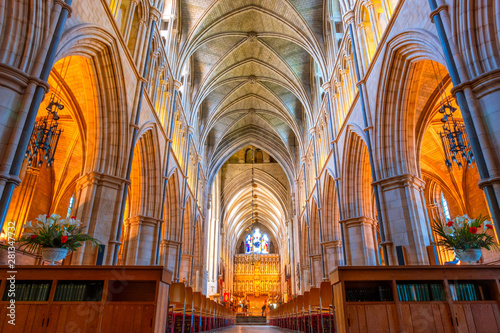 Southwark Cathedral in London, UK