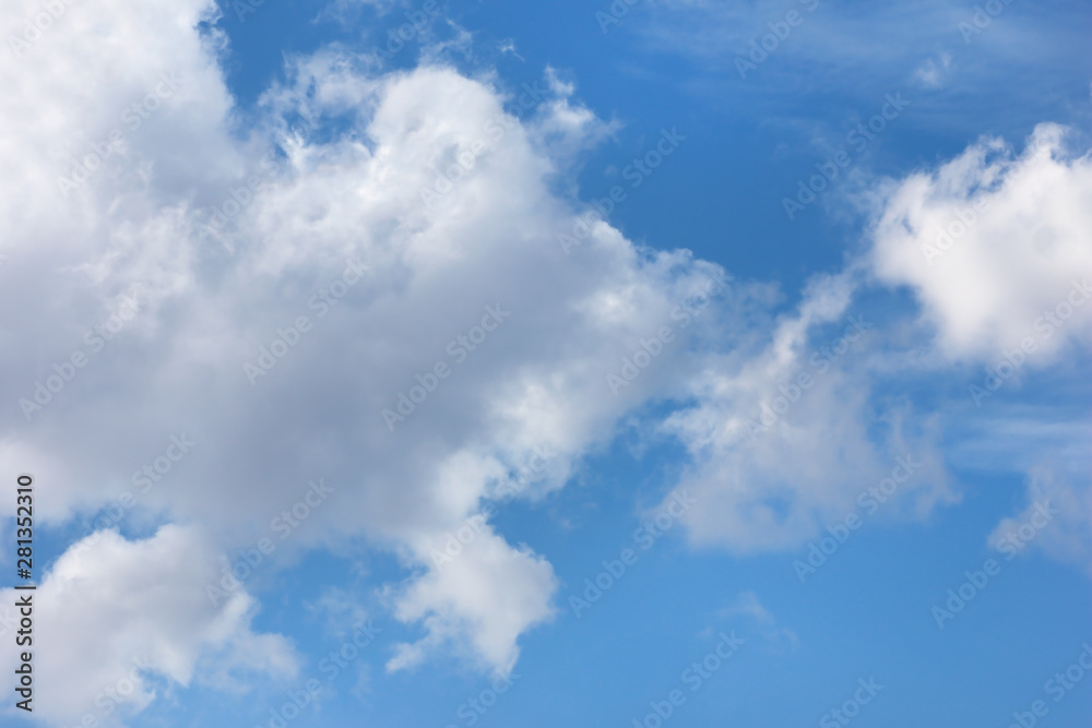 blue sky nature background and white clouds soft focus blue sky nature background and white clouds soft focus