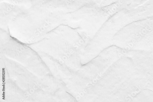 Texture of old white concrete wall background