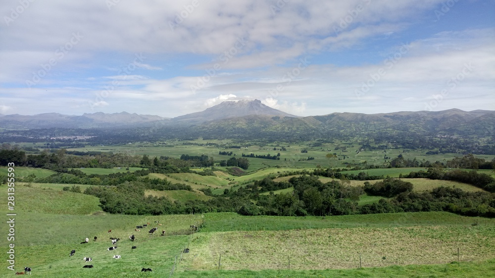 Fototapeta premium Cumbal, Nariño, Colombia
