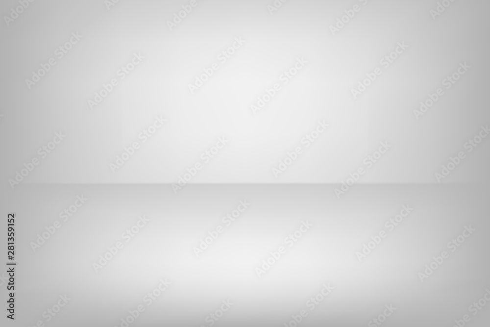 Vector white grey abstract background empty room with spotlight effect Vector white grey abstract background empty room with spotlight effect