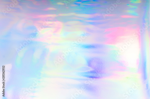 Fototapeta Naklejka Na Ścianę i Meble -  Colorful funky fantasy abstract holographic background.