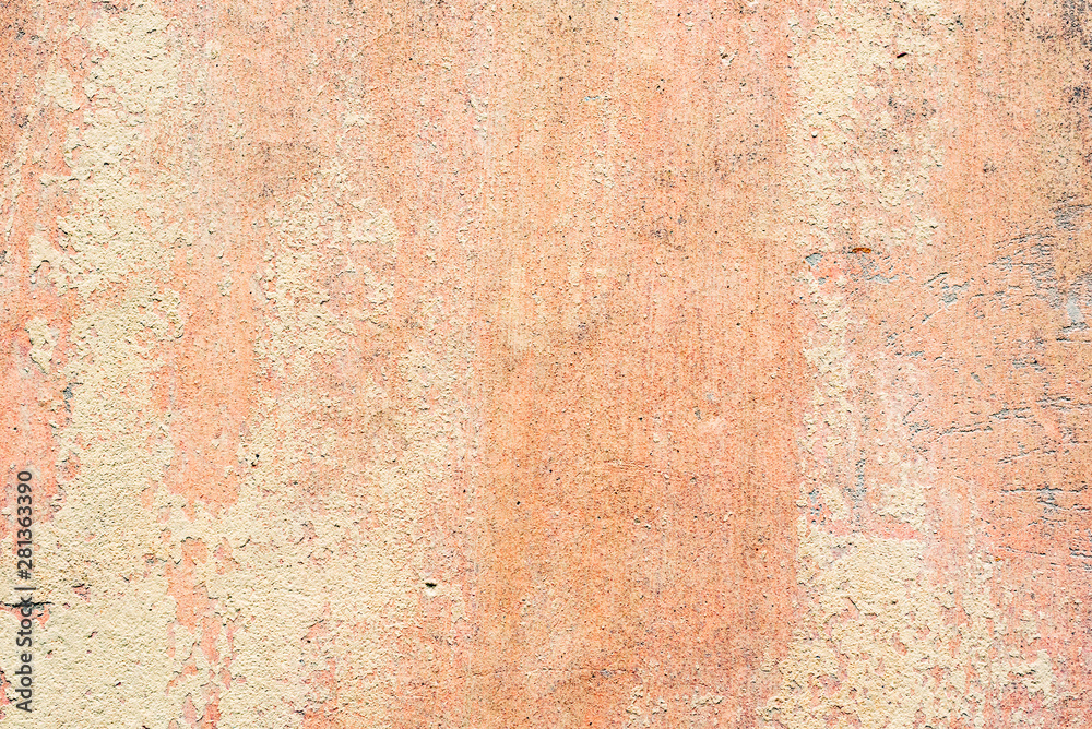 Fototapeta premium Texture of a concrete wall with cracks and scratches which can be used as a background