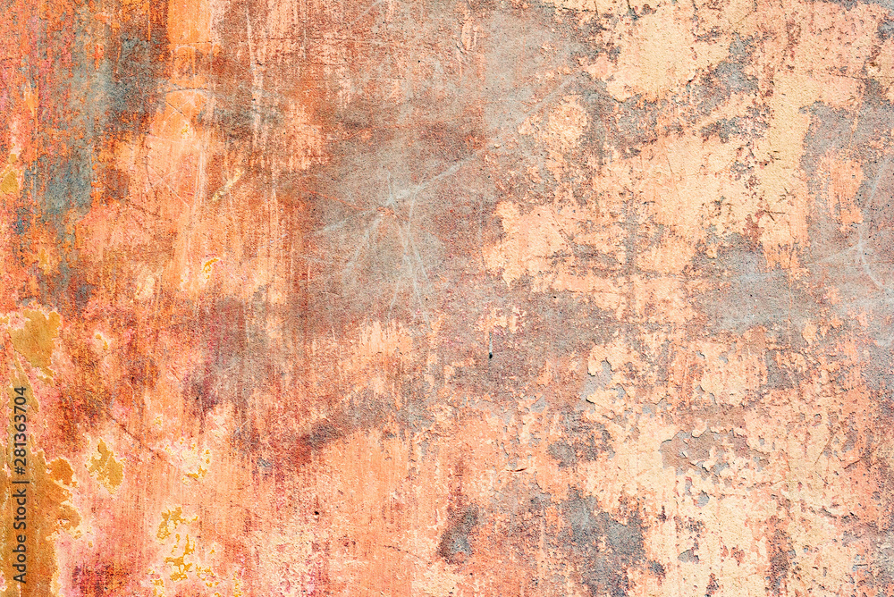 Texture of a concrete wall with cracks and scratches which can be used as a background Texture of a concrete wall with cracks and scratches which can be used as a background
