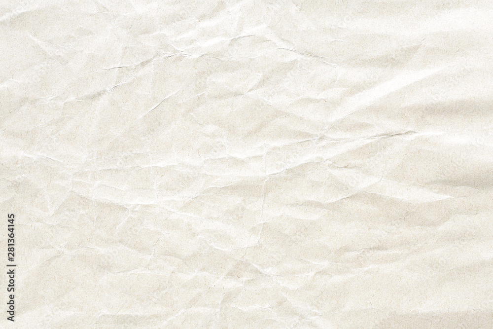 Old Brown crumpled kraft paper texture