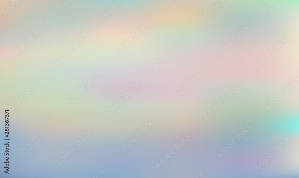 Abstract Holographic Colors Gradient Abstract Wavy Color pastel background