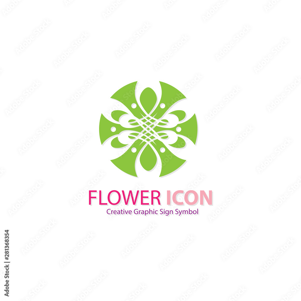 flower icon sign symbol logo graphic design flower icon sign symbol logo graphic design