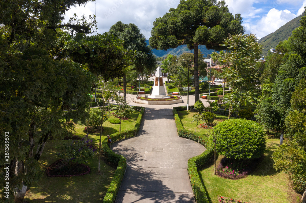 Park in Oxapampa city
