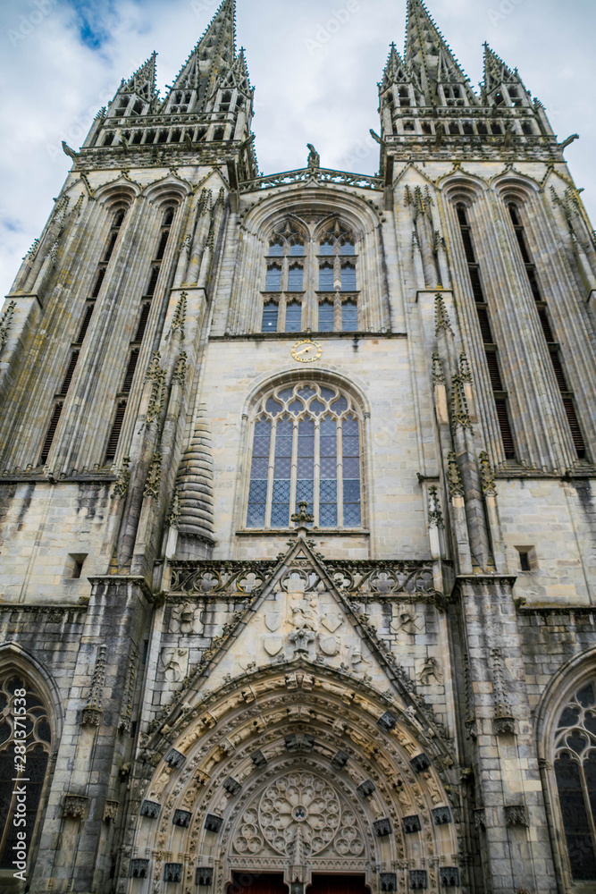 Fototapeta premium Quimper, Finistère, Bretagne, France.