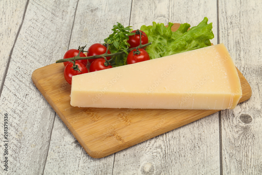 Italian traditional parmesan cheese triangle Italian traditional parmesan cheese triangle