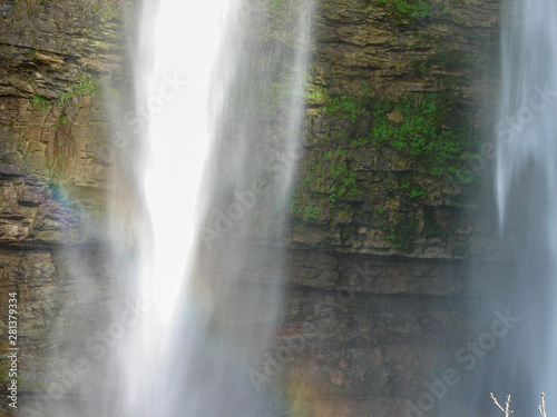 This is a capture in spring 2006 south Lebanon and you can see in this image a white waterfall with details