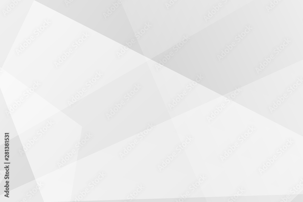 Fototapeta premium Abstract white and grey on light silver background modern design. Vector illustration EPS 10.