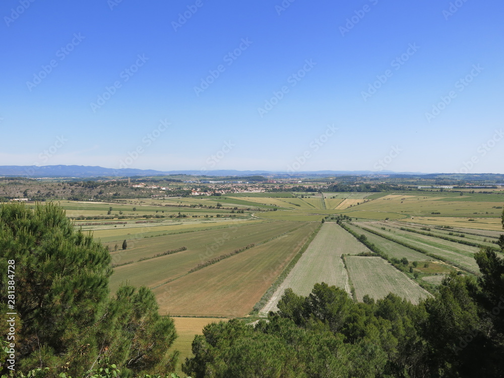Obraz premium oppidum romain d'Ensérune en Languedoc