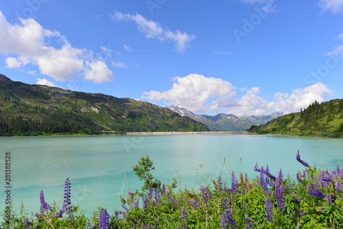 Stausee Kops in Montafon-Vorarlberg photo