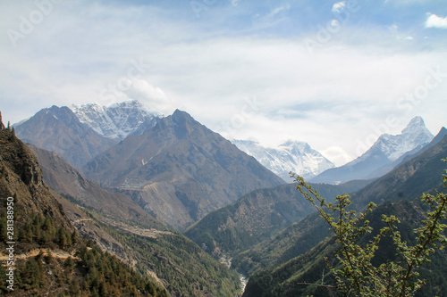 Shot from the Everest Basecamp trail in Nepal