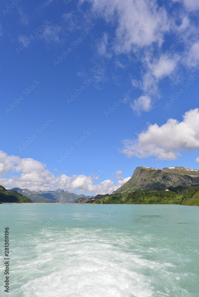 Stausee Kops in Montafon-Vorarlberg Stausee Kops in Montafon-Vorarlberg