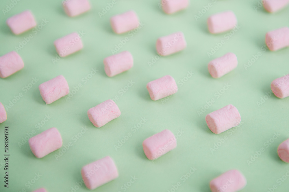 pink small marshmallow geometry
