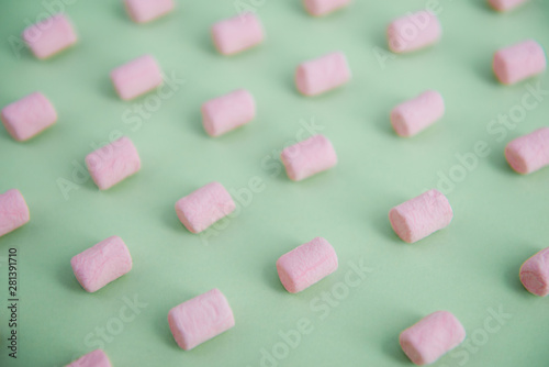 pink small marshmallow geometry