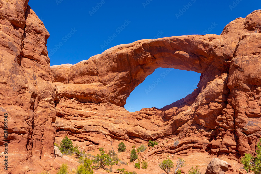 Beautiful Arches National Park is a national park in eastern Utah