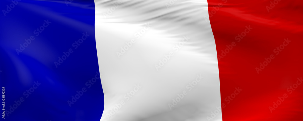 Obraz premium Flag of France