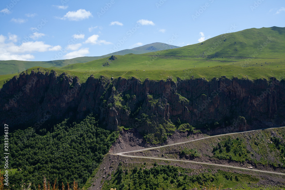 Landscape road mountain
