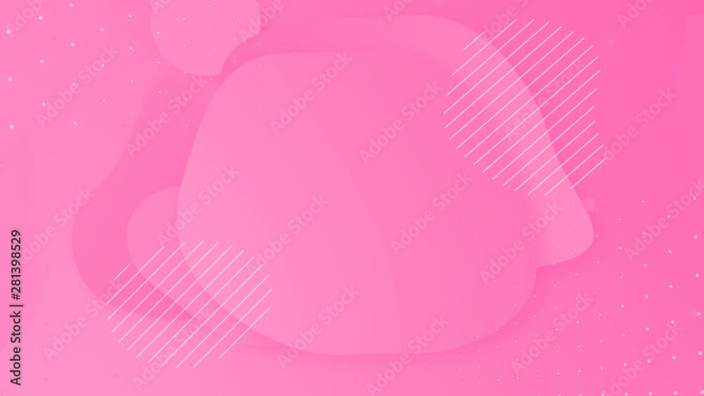 Looped pastel liquid pink color animation. Cute soft modern abstract heart background. Fluid gradient futuristic shape motion design.Valentine love day sale poster presentation. Layout for white text