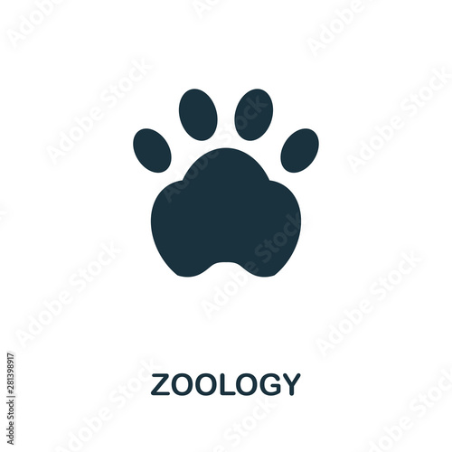 Zoology vector icon symbol. Creative sign from science icons collection. Filled flat Zoology icon for computer and mobile