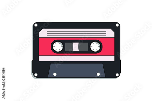 Cassette tape - flat design